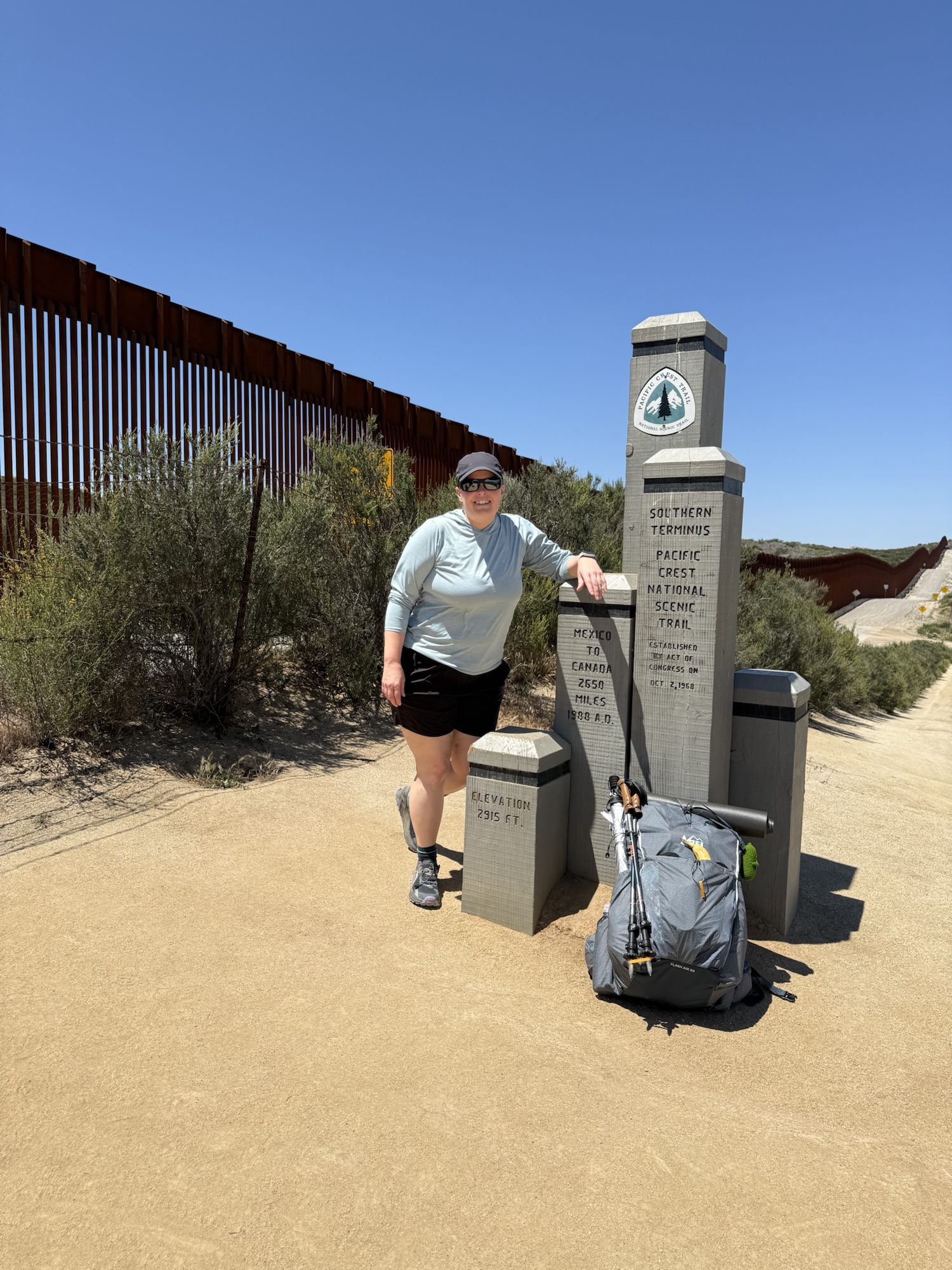 PCT Day 1: Campo to Mile 8.8 (May 19)